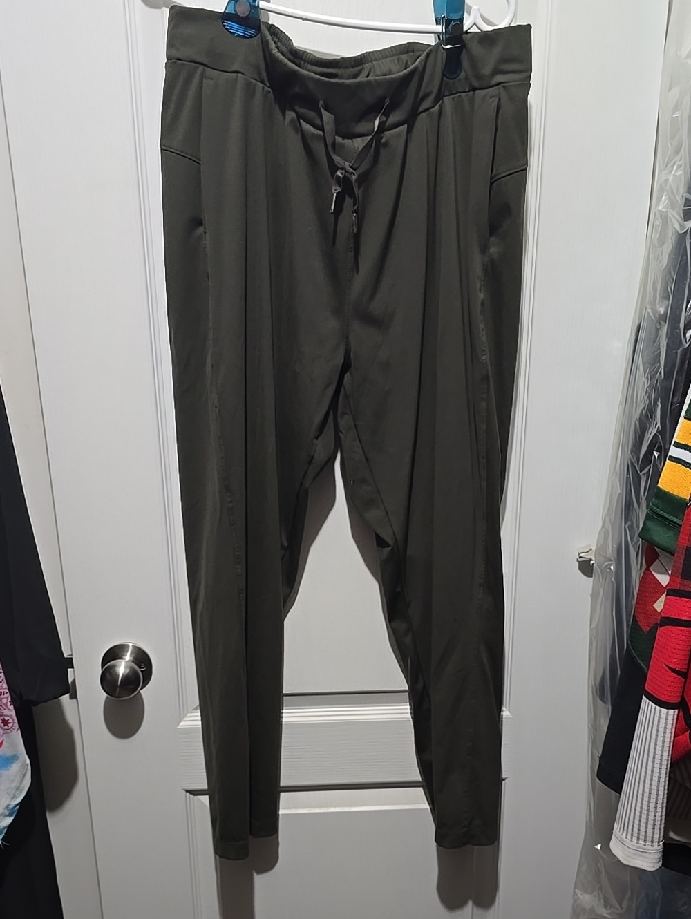 Tuff Athletics Olive Drawstring Joggers